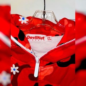 Devil Nut Under Red Sky Red Army Floral Peace War